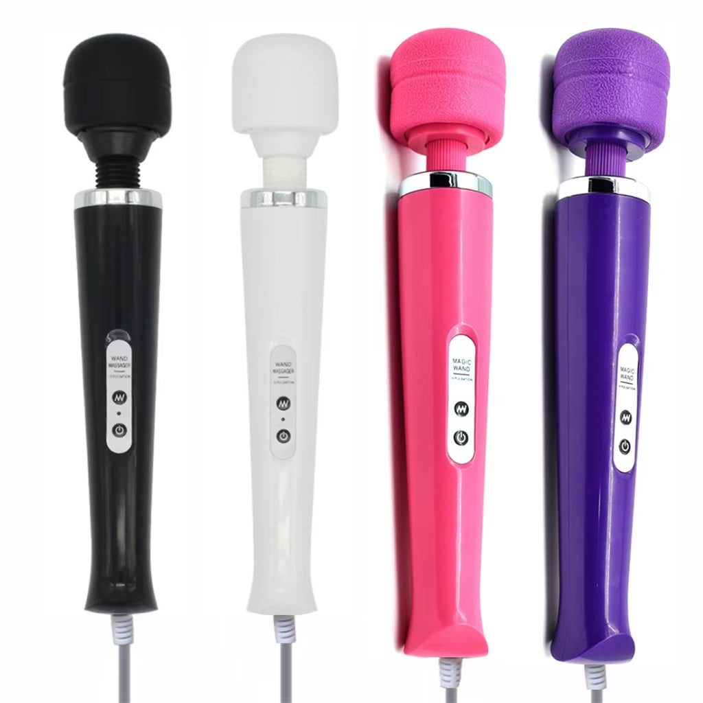 Professional Wired Massager with 10 Speed Settings for Full Body Muscle Relaxation