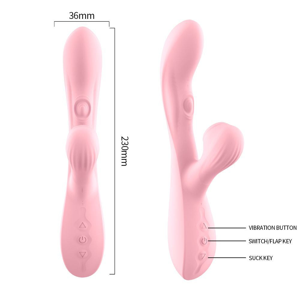 USB Rechargeable AV Stick with Lick and Slap Tongue Functionality