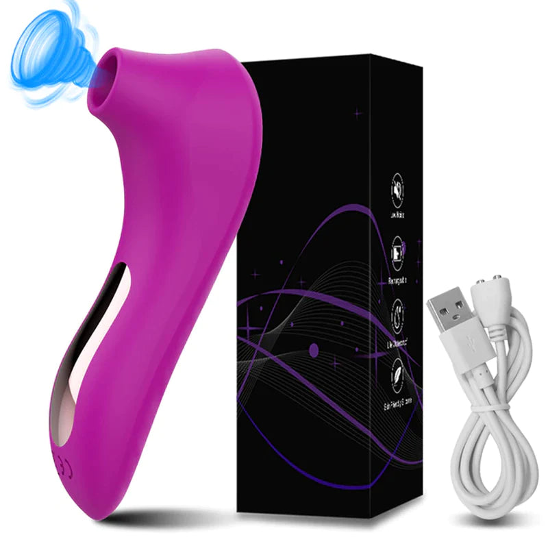 Clitoral Vacuum Stimulator and Vibrator for Women