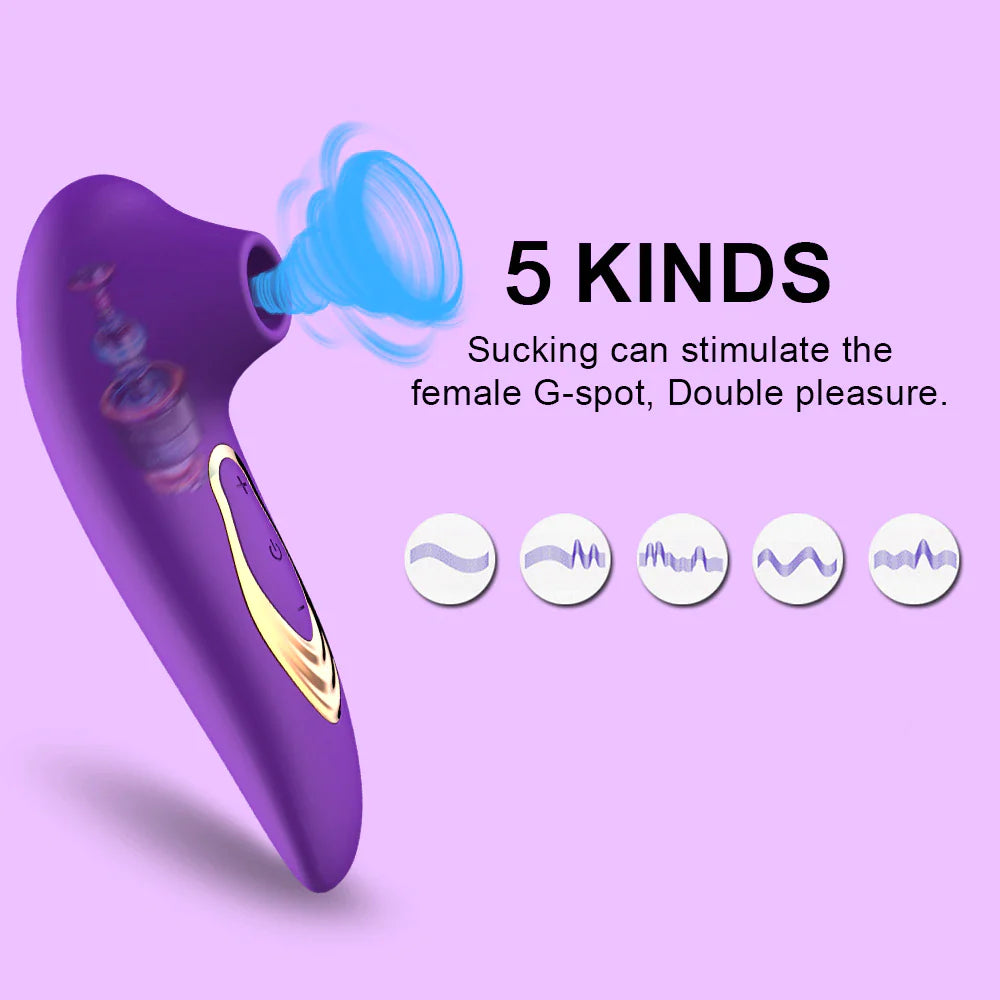 Clitoral and G-Spot Sucking Vibrator - Female Stimulator for Enhanced Pleasure