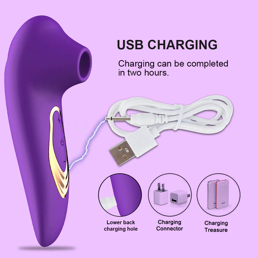 Clitoral and G-Spot Sucking Vibrator - Female Stimulator for Enhanced Pleasure