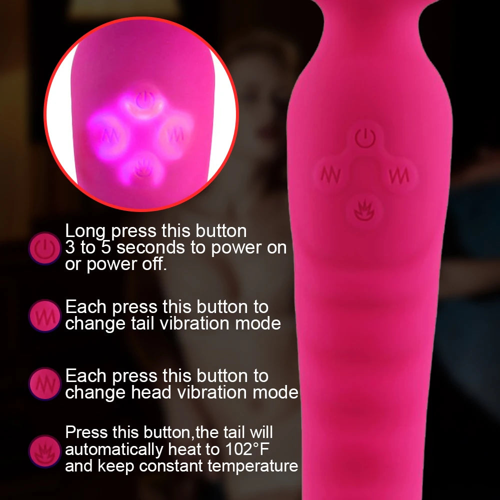 AV Magic Wand Vibrators Sex Toys for Women Clit Stimulator G Spot Massager