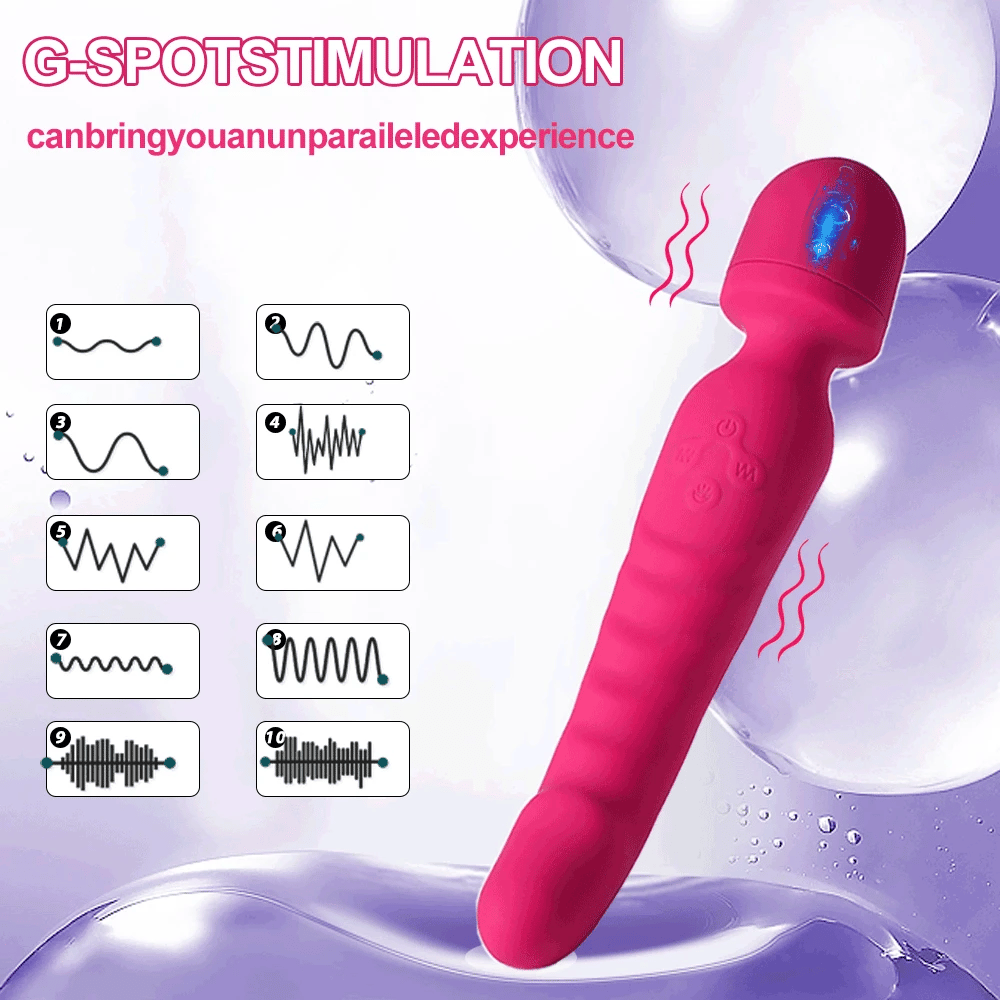 AV Magic Wand Vibrators Sex Toys for Women Clit Stimulator G Spot Massager