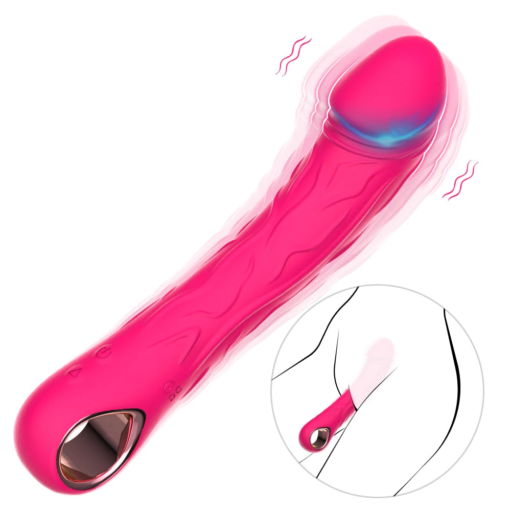 Penis Vibrator Women G-spot Clitoris Stimulator Powerful Vibration Massager  Wand Clitoris Stimulator Adult Sex Toys Masturbator