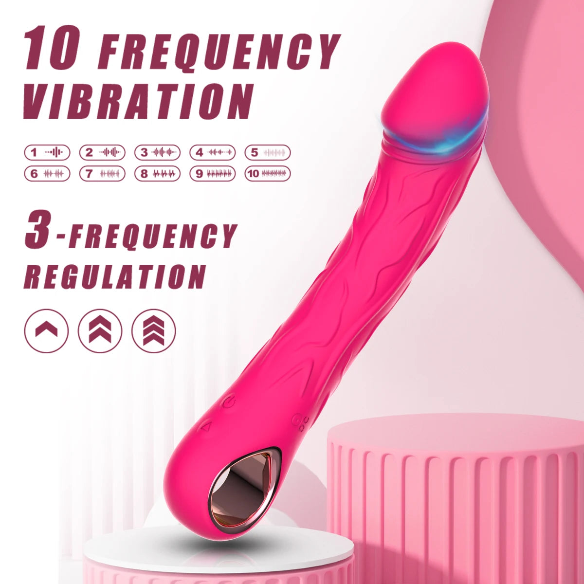 Penis Vibrator Women G-spot Clitoris Stimulator Powerful Vibration Massager  Wand Clitoris Stimulator Adult Sex Toys Masturbator