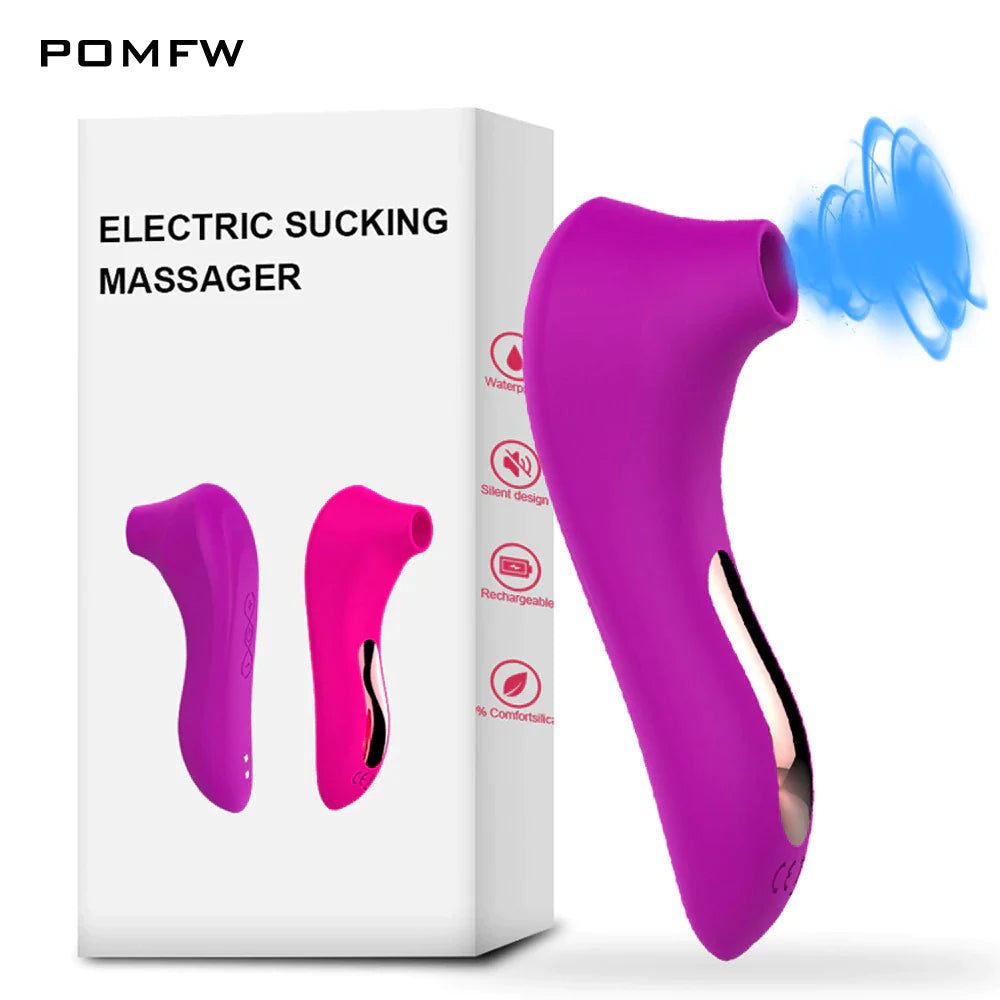 Clitoral Vacuum Stimulator and Vibrator for Women