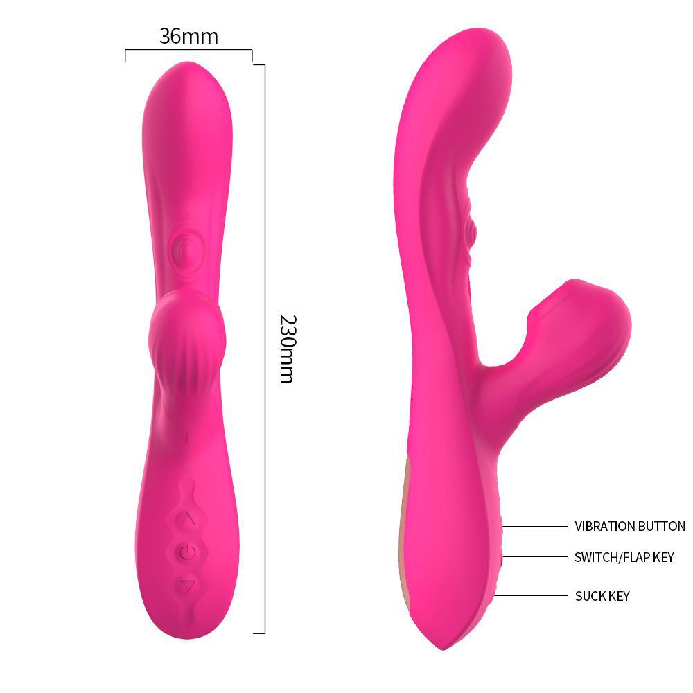 USB Rechargeable AV Stick with Lick and Slap Tongue Functionality