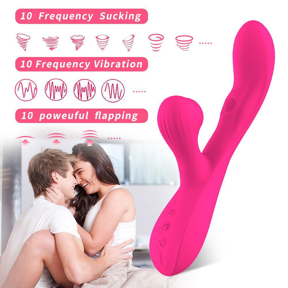 USB Rechargeable AV Stick with Lick and Slap Tongue Functionality