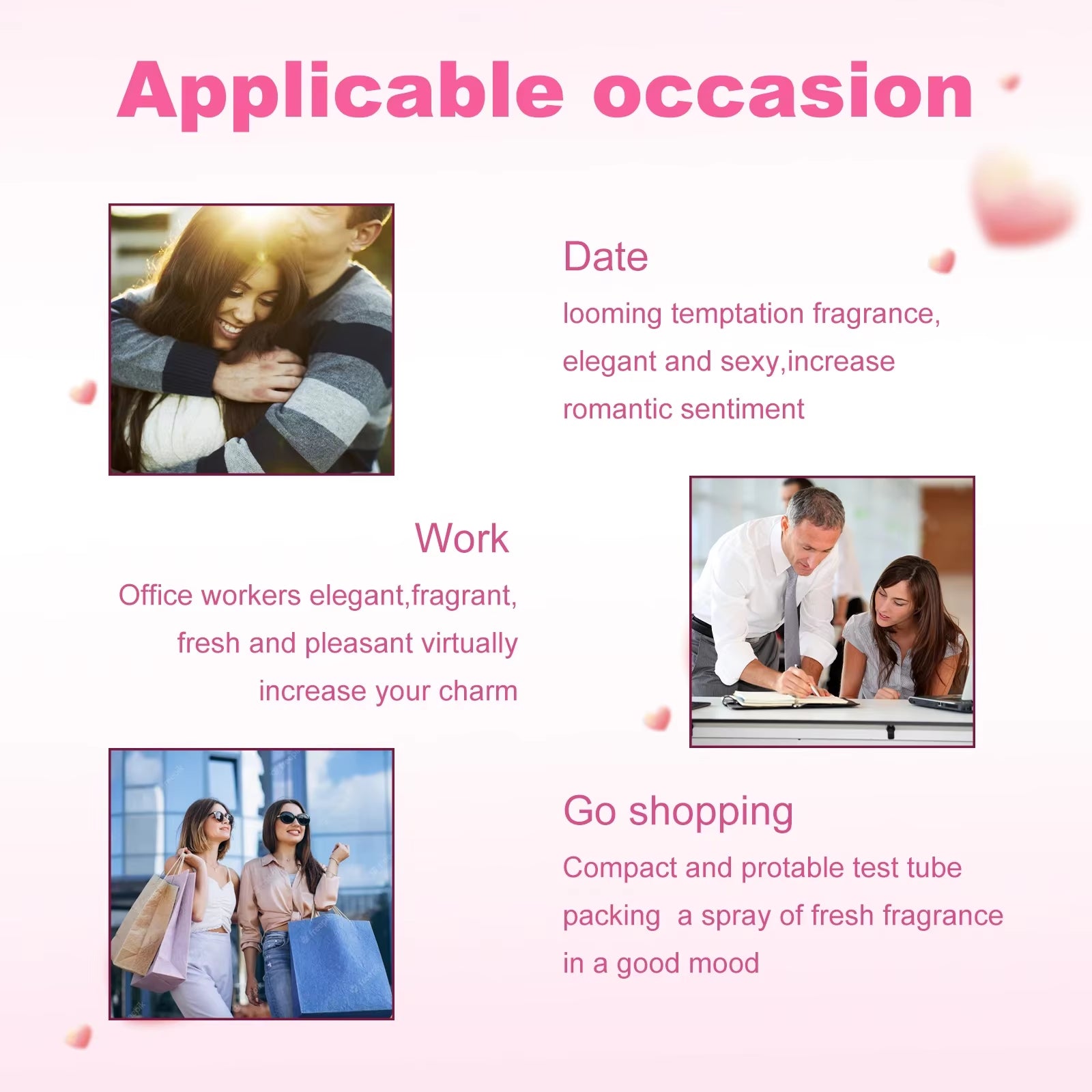 Long Lasting Pheromone Perfume Spray Dating Fragrant Oils Scents Perfume Women Liquid Attracts the opposite Sex Fragrances Light